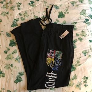 Harry Potter Hogwarts crest PJammy lounge pants men’s L